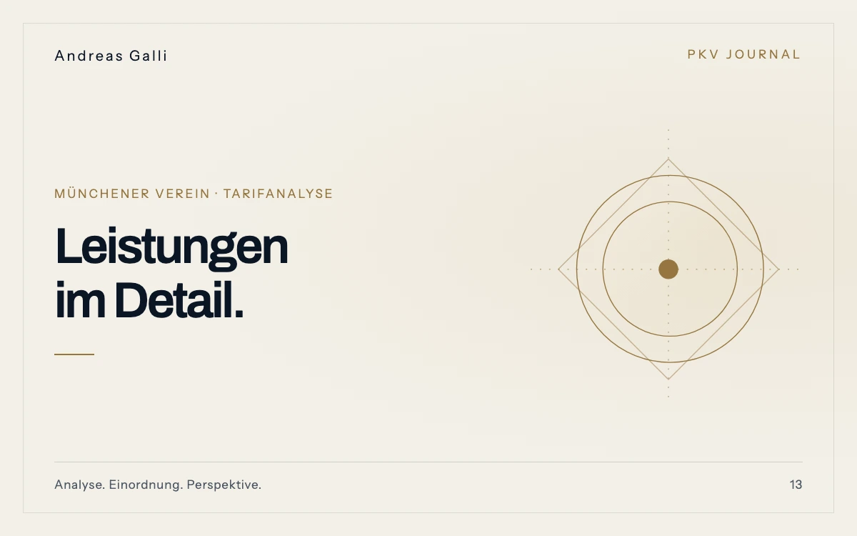 Beitragsbild: PKV Münchener Verein BestensGesund PREMIUM im Test 2026