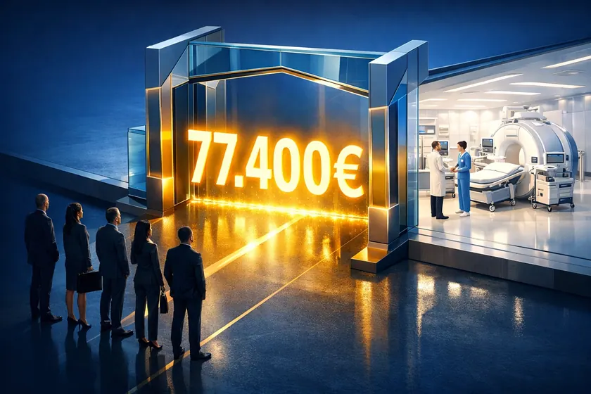 Versicherungspflichtgrenze 2026 bei 77.400 Euro für PKV-Wechsel von Angestellten