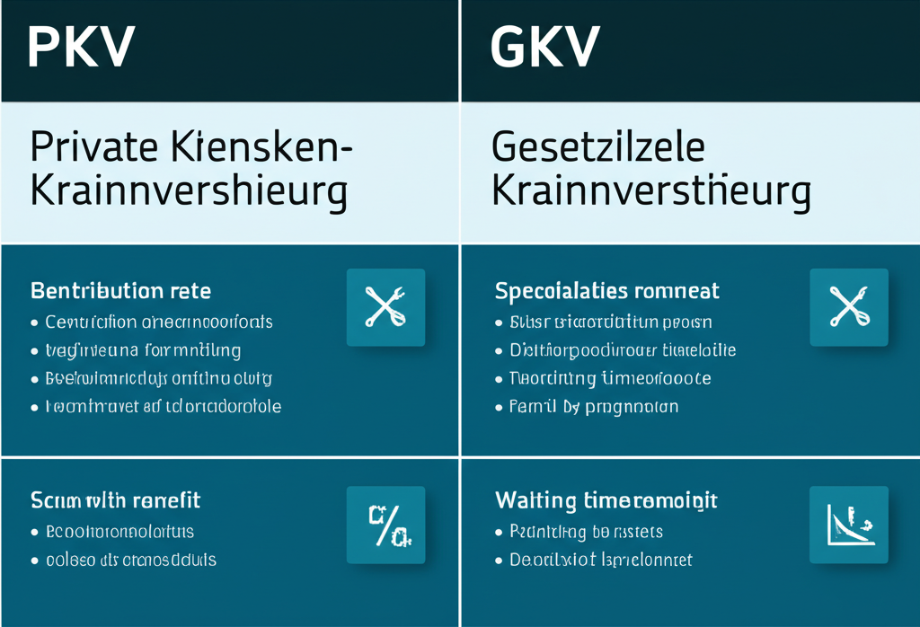 PKV vs. GKV – die 7 wichtigsten Unterschiede